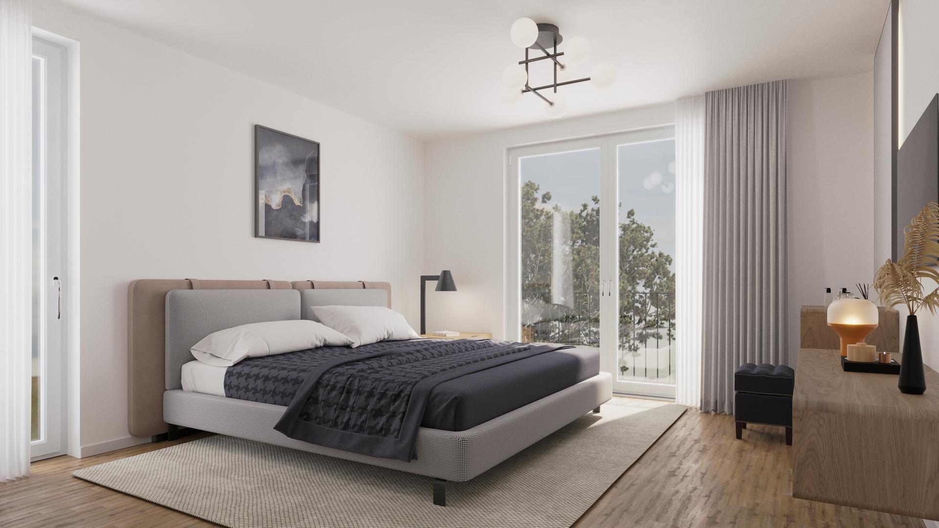 Daire 12 Ebeveyn Yatak Odası